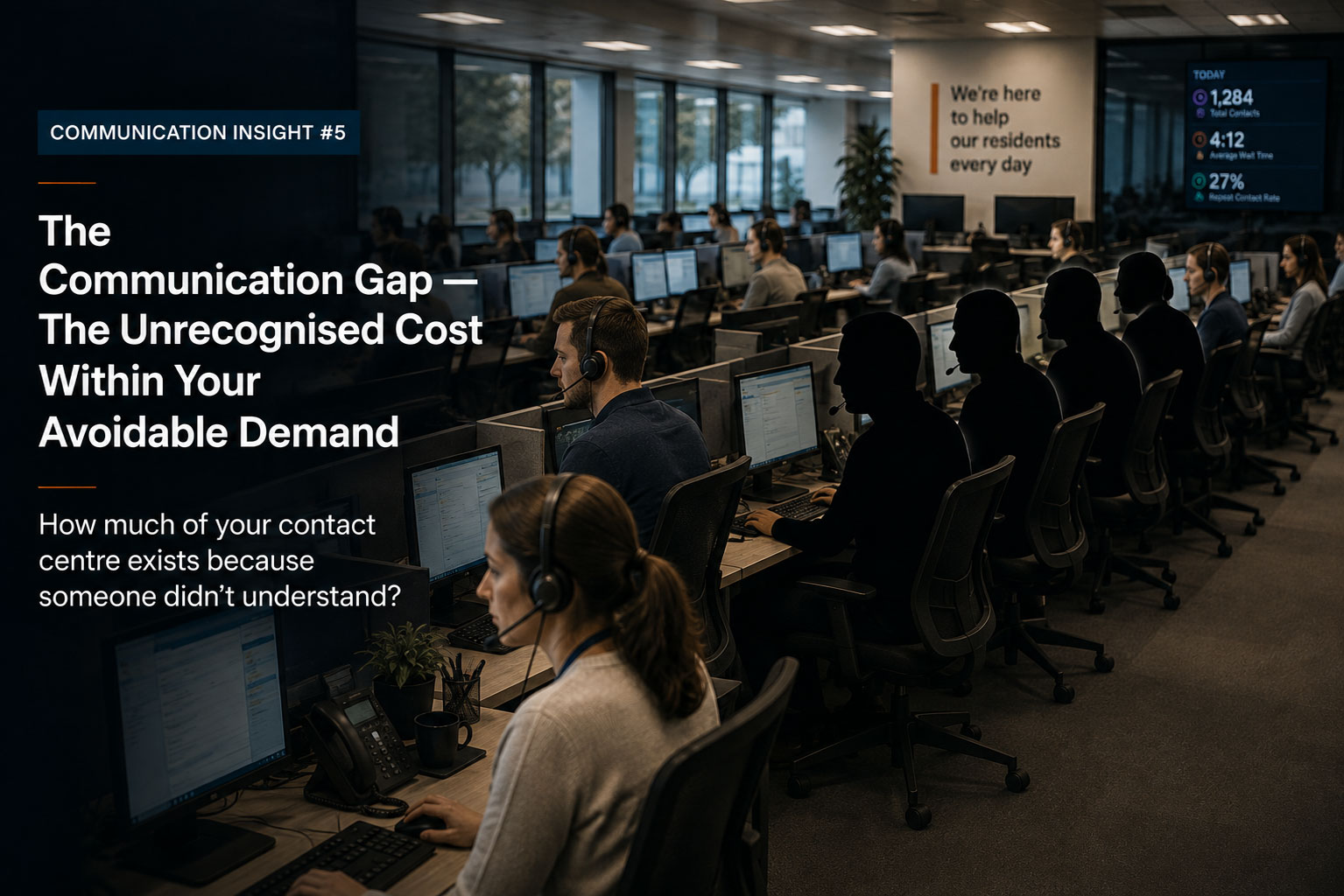 The Communication Gap - The Unrecognised Cost Within Your Avoidable Demand